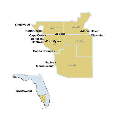 Southwest Counties